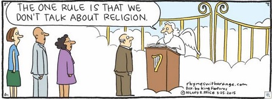 Saint Peter at the Pearly Gates