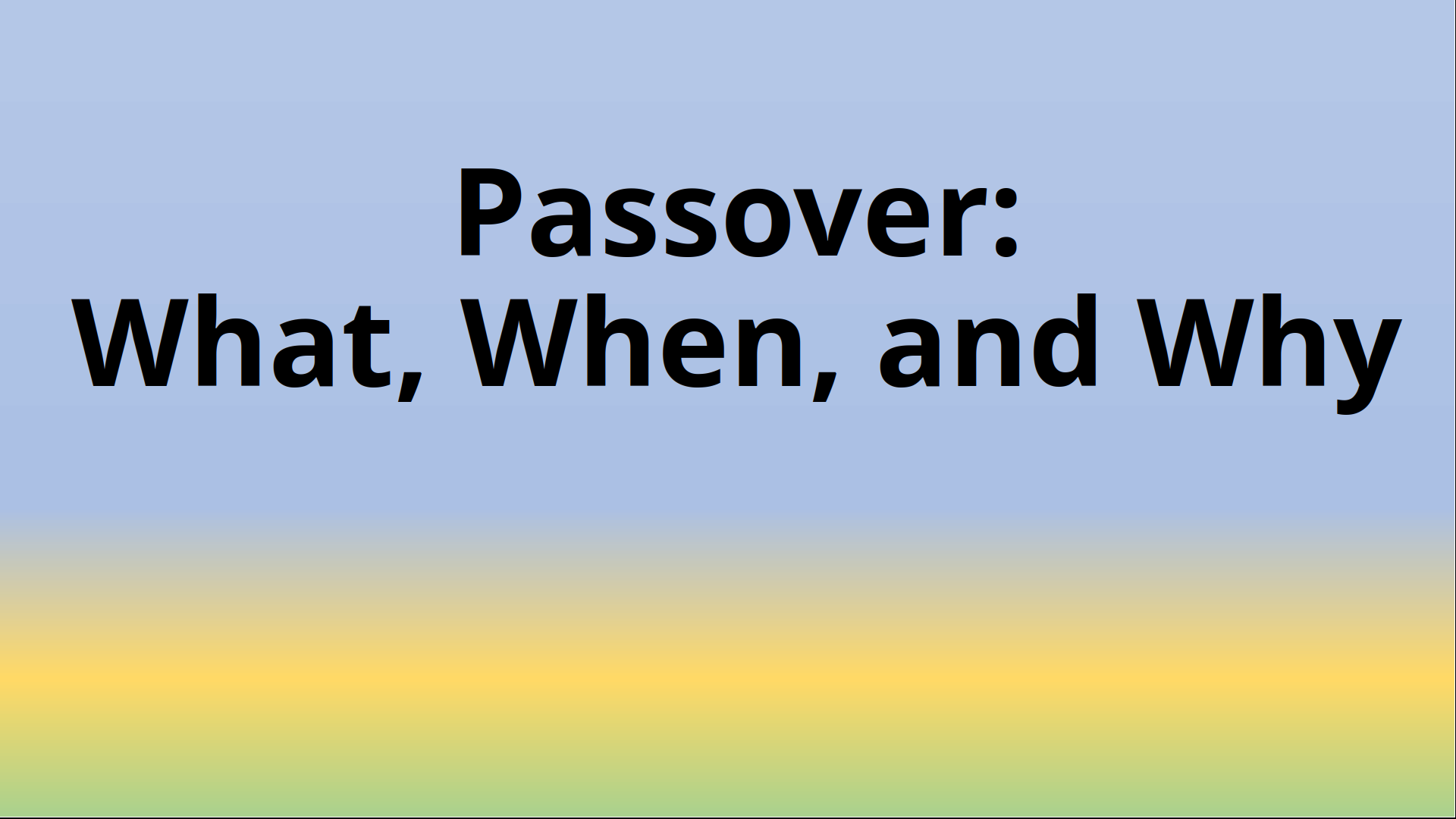 A title page with colors that are intended to capture the essence of twilight