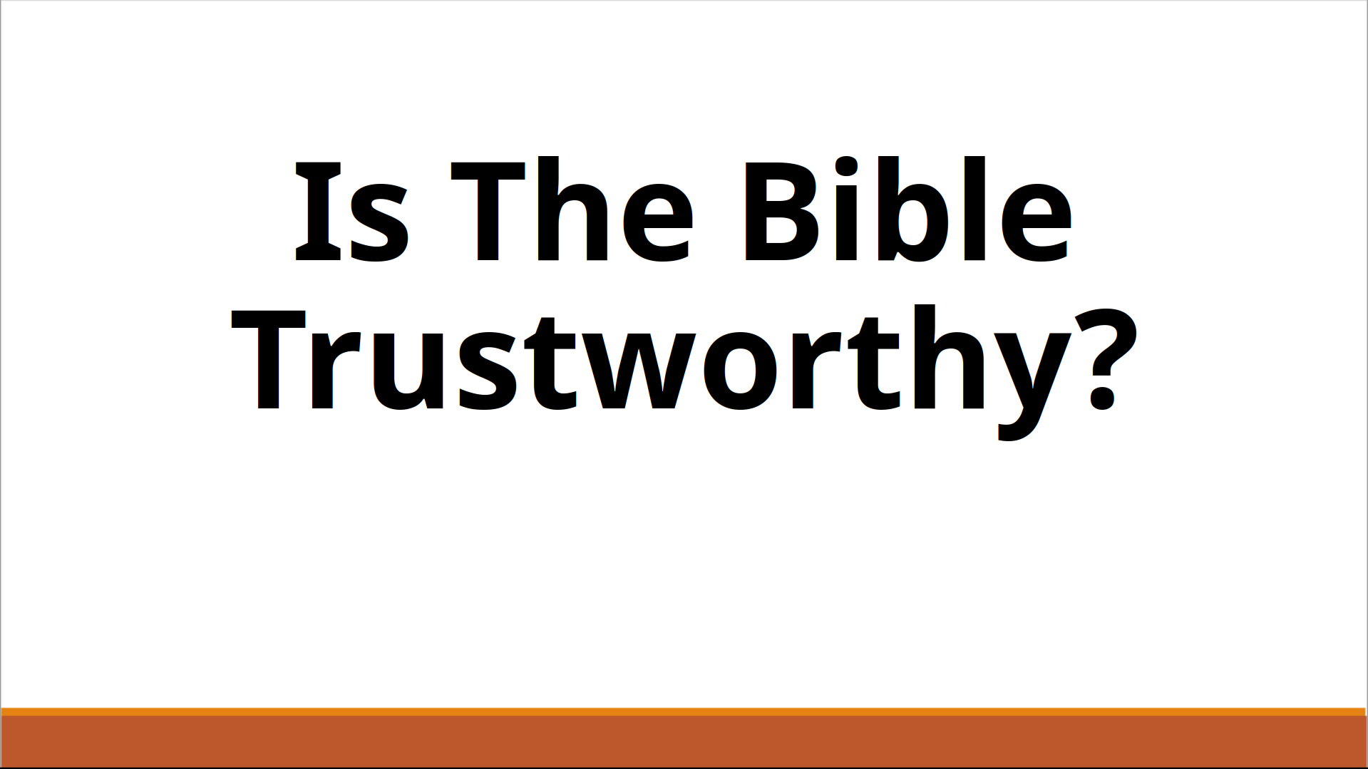 The title is displayed.